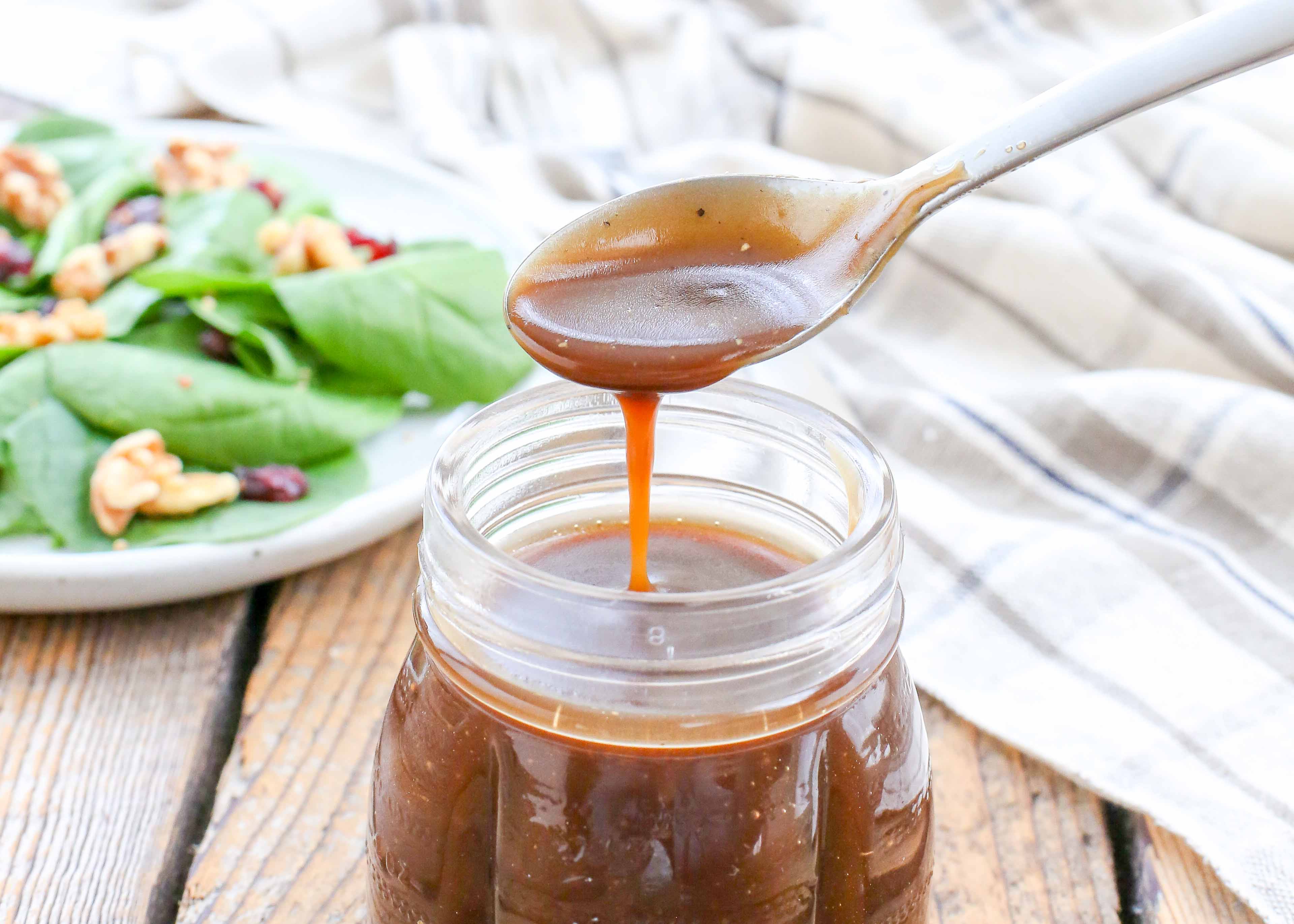 The Best Homemade Balsamic Vinaigrette: Tangy, Sweet & Easy